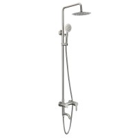 stainless steel rain shower column set