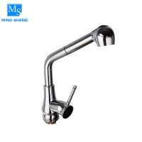 WaterMark patented design chrome plating pull down kitchen sink faucet for sale