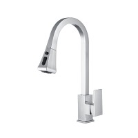 modern upc pull out kitchen faucet