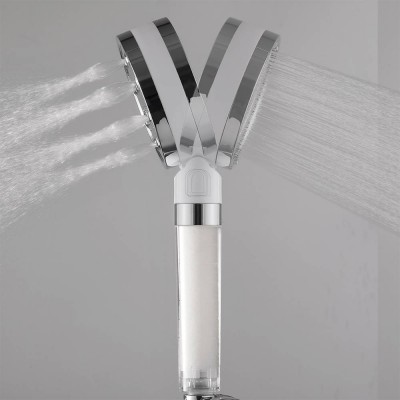 Double Side Vitamin C Filter Shower Head With Hose & Replacement